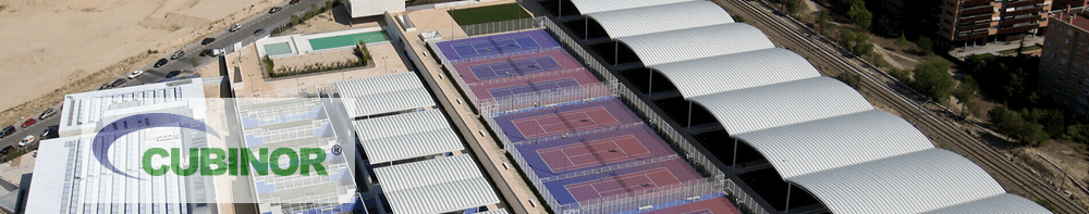 Cubierta autoportante para pistas de tenis en Madrid