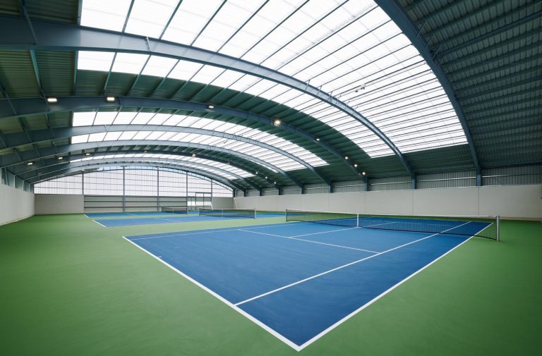 Cubierta pista tenis Club Tenis Pamplona